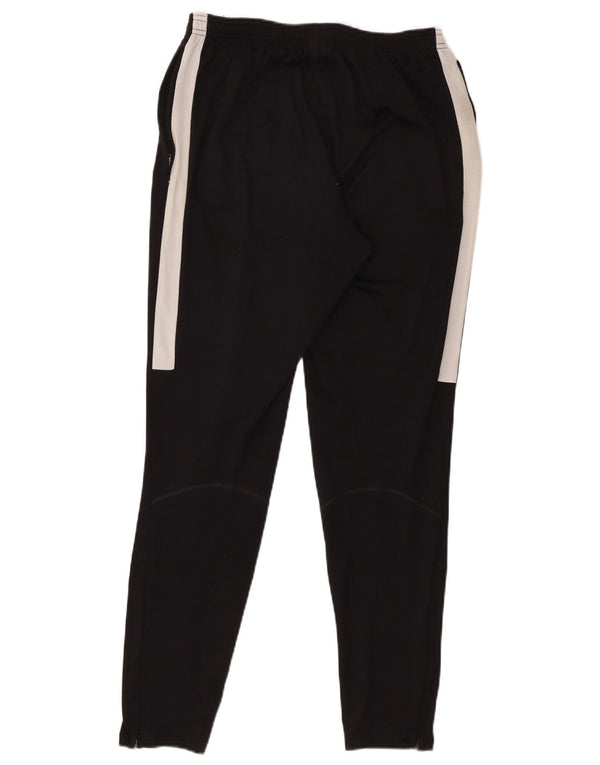 Nike Mens Dri Fit Tracksuit Trousers Medium Black Colourblock Polyester