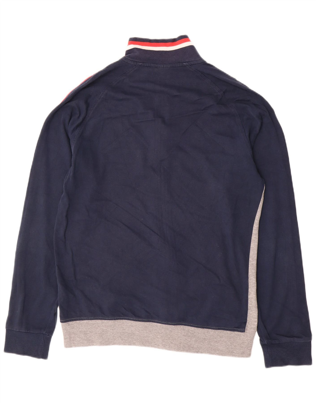 Giacca da ginnastica retrò da uomo Diadora Large color block blu navy