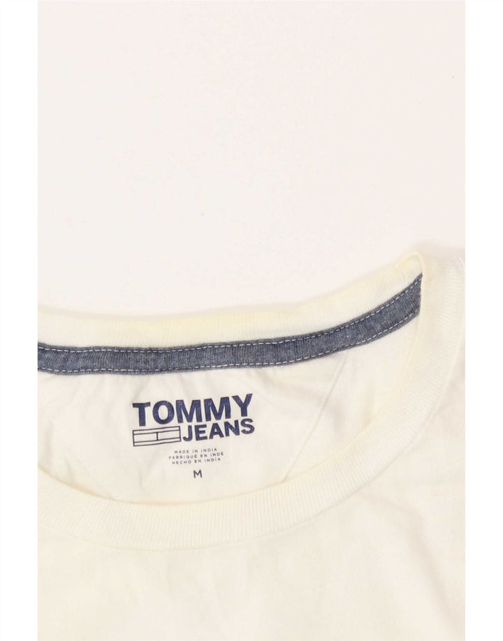 T-shirt grafica da uomo Tommy Hilfiger Top bianco medio