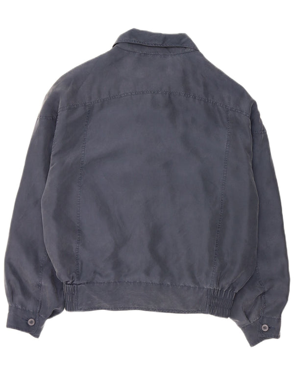 Giubbotto bomber da uomo Raybest UK 36 Small Blu Navy Seta