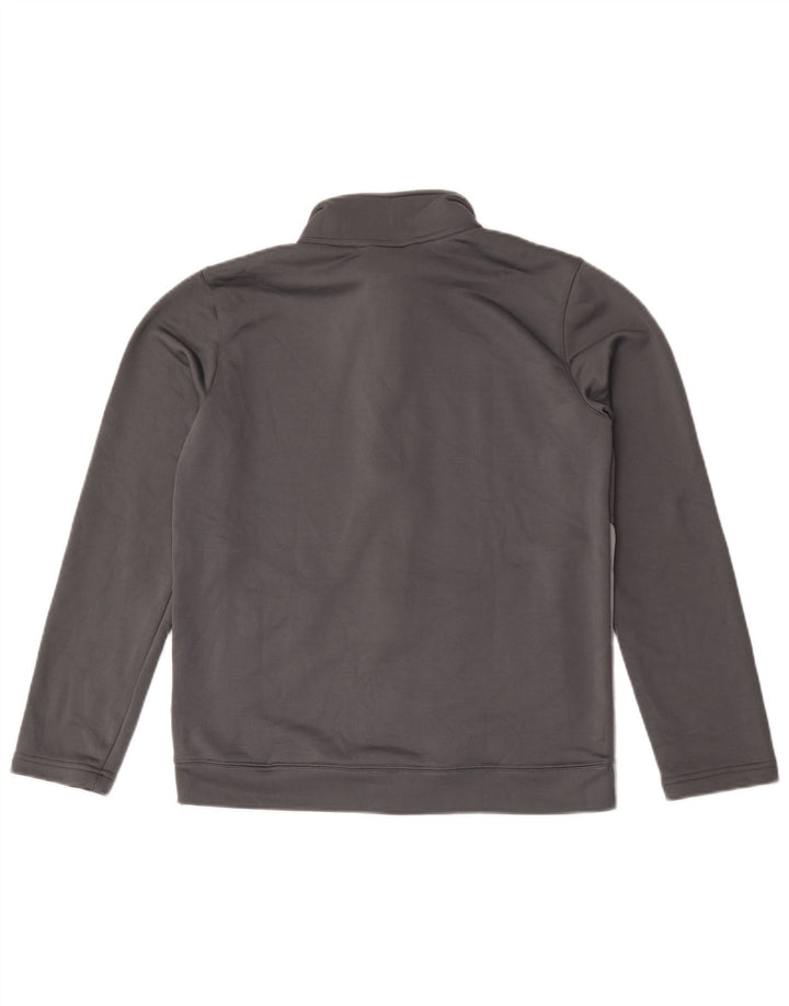 Giacca superiore della tuta da ragazzo Nike 13-14 anni XL Poliestere color block grigio