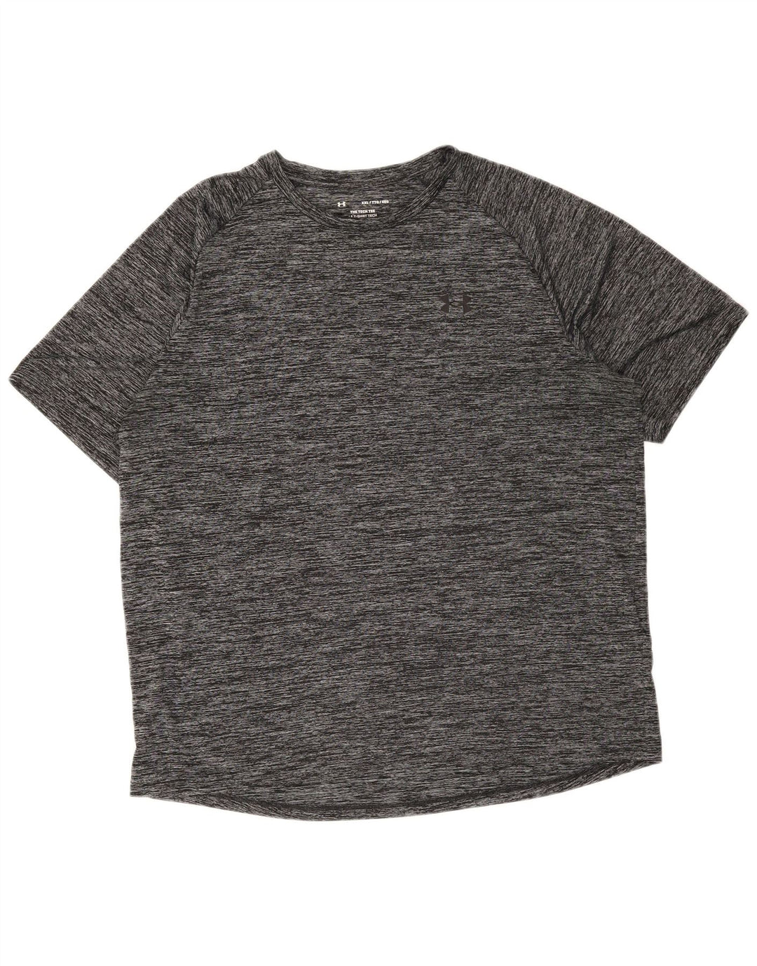 Maglietta da uomo Under Armour Top 2XL Poliestere chiazzato grigio