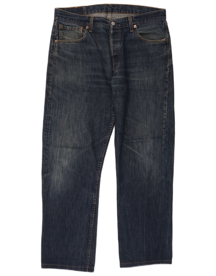 Levi's Uomo 501 Jeans dritti W36 L28 Cotone Blu