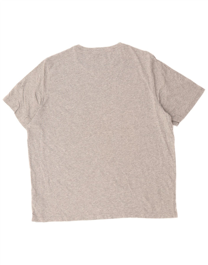 T-shirt grafica da uomo PUMA Top XL in cotone grigio
