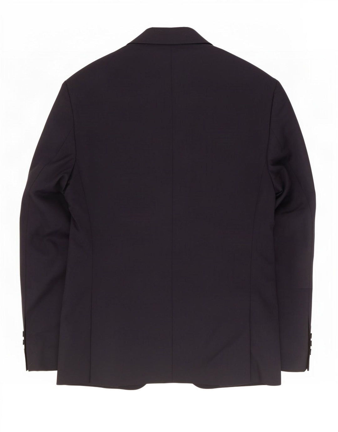 Giacca blazer a 2 bottoni sartoriale da uomo Zara EU 50 poliestere medio blu navy