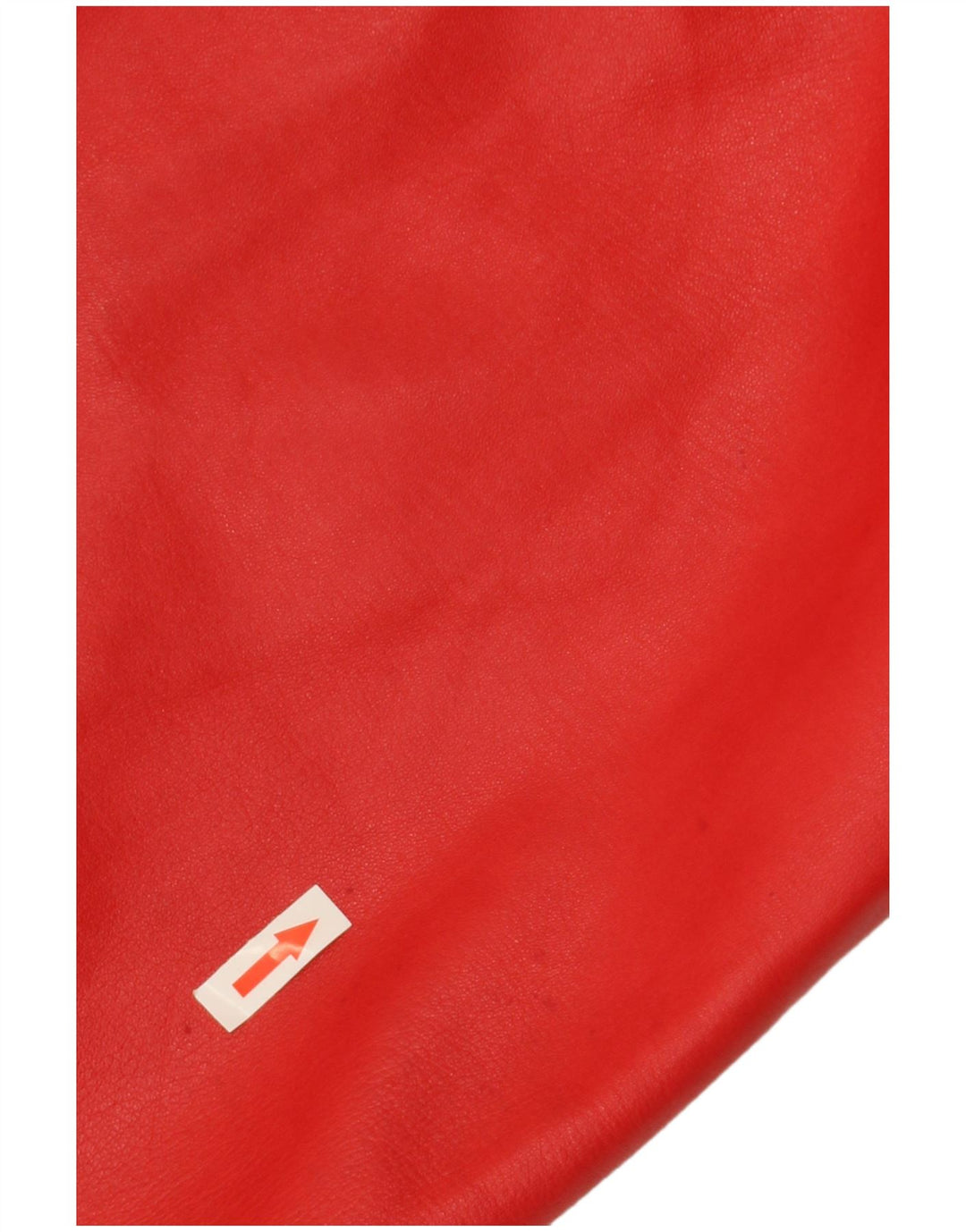 JEAN PIERRE MICHELET Gonna a vita alta da donna EU 42 Large W28 Pelle rossa