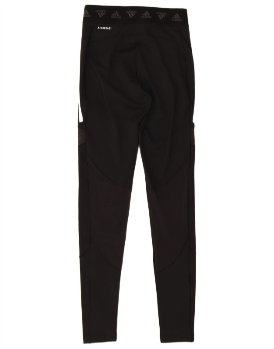 Leggings Adidas Aeroready da donna UK 8/10 Piccolo poliestere nero