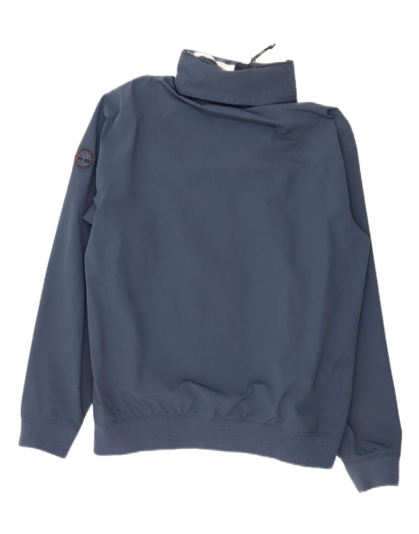 Giacca bomber da uomo Timberland grande in nylon blu navy