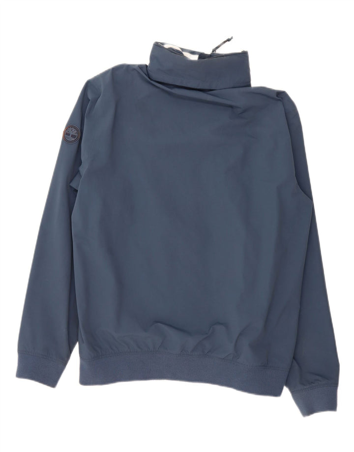 Giacca bomber da uomo Timberland grande in nylon blu navy