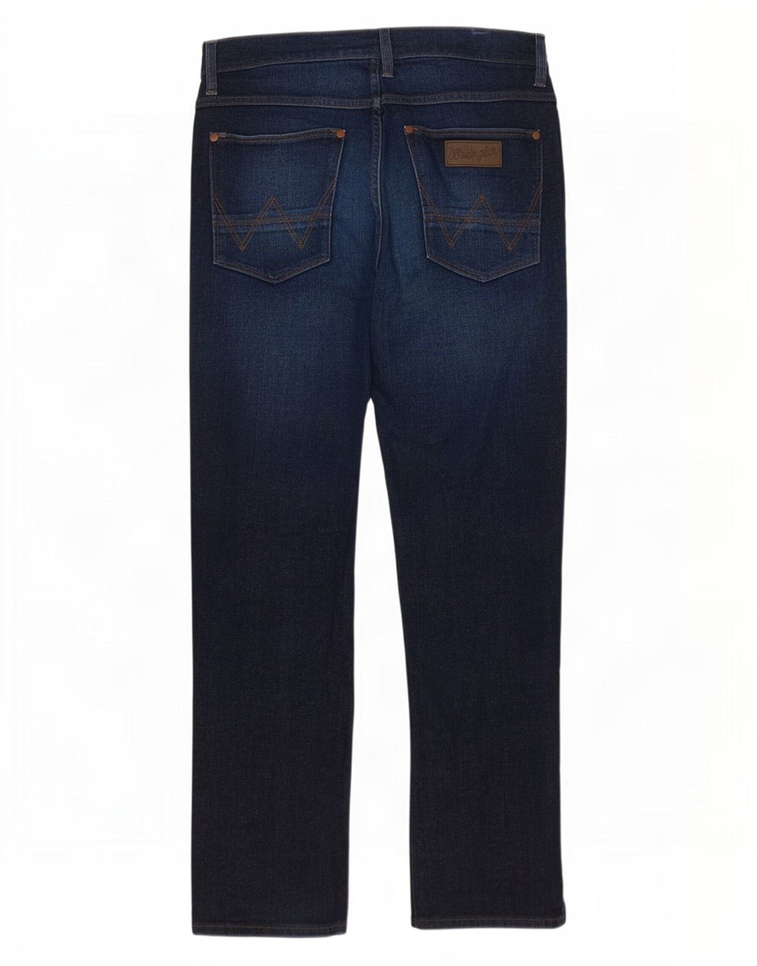 Jeans dritti Crank da uomo Wrangler W32 L32 cotone blu navy