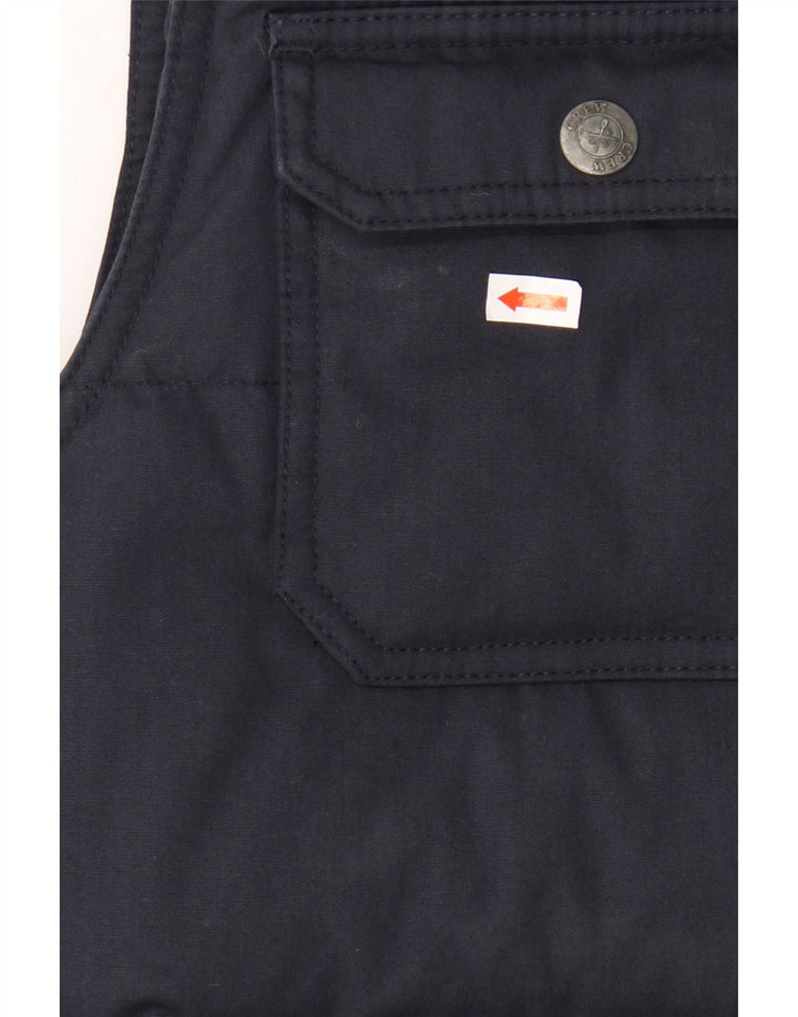 Crew Clothing Gilet imbottito da uomo UK 38 Medio Poliestere blu navy