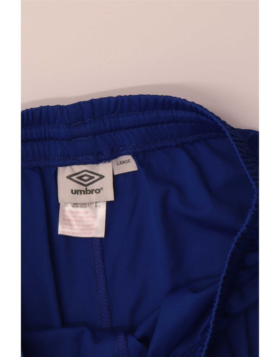 Pantaloncini sportivi Umbro da uomo grandi in poliestere blu