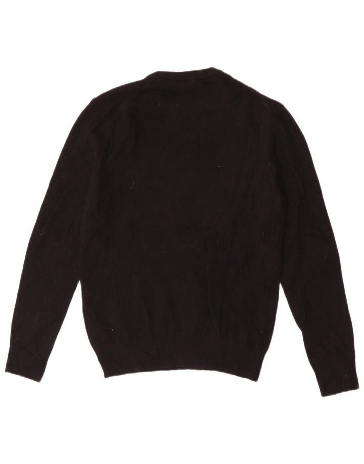 Gant Maglione girocollo da uomo in lana nera media