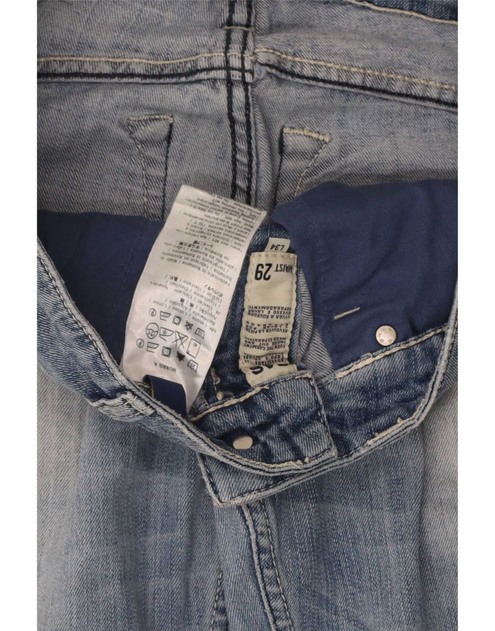 Jeans dritti da donna Gas W29 L34 cotone blu