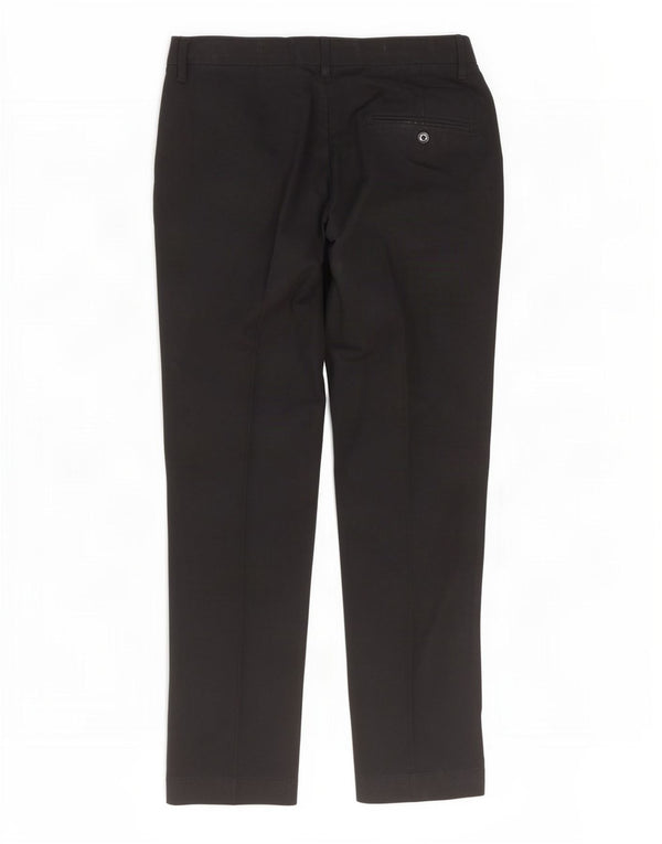 Pantaloni da abito regolari da uomo Marks & Spencer W34 L31 poliestere nero
