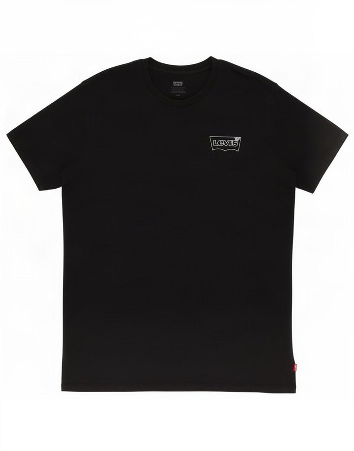 T-shirt da uomo Levi's Top Large in cotone nero