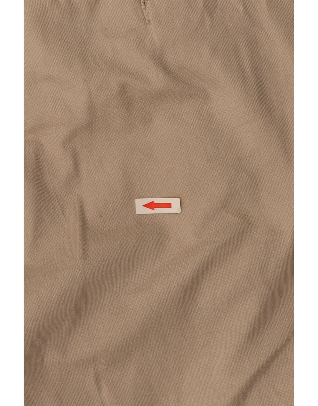 Pantaloni da abito dritti da uomo Marks & Spencer W40 L29 in cotone beige