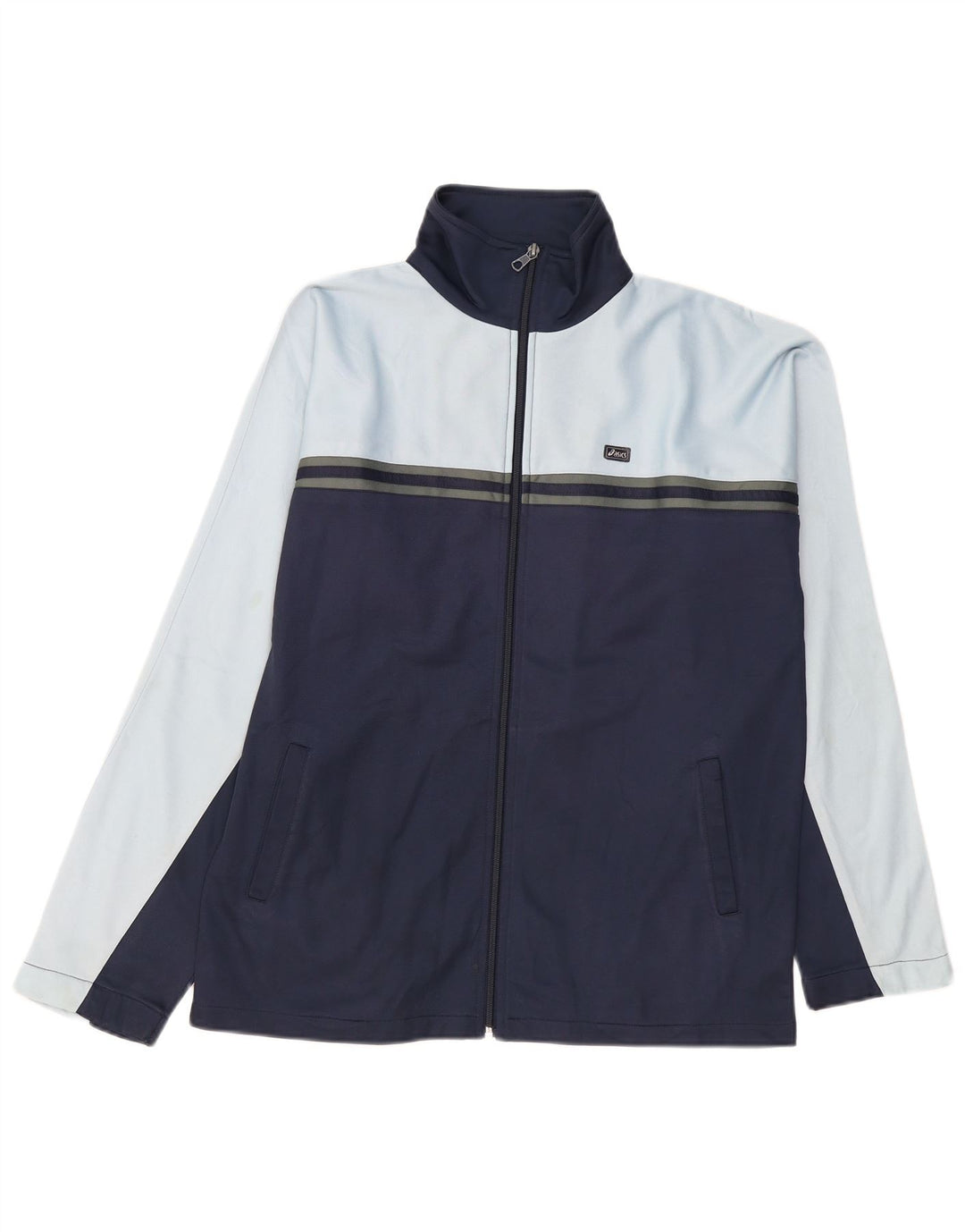 Giacca da ginnastica da uomo Asics, colore blu navy medio