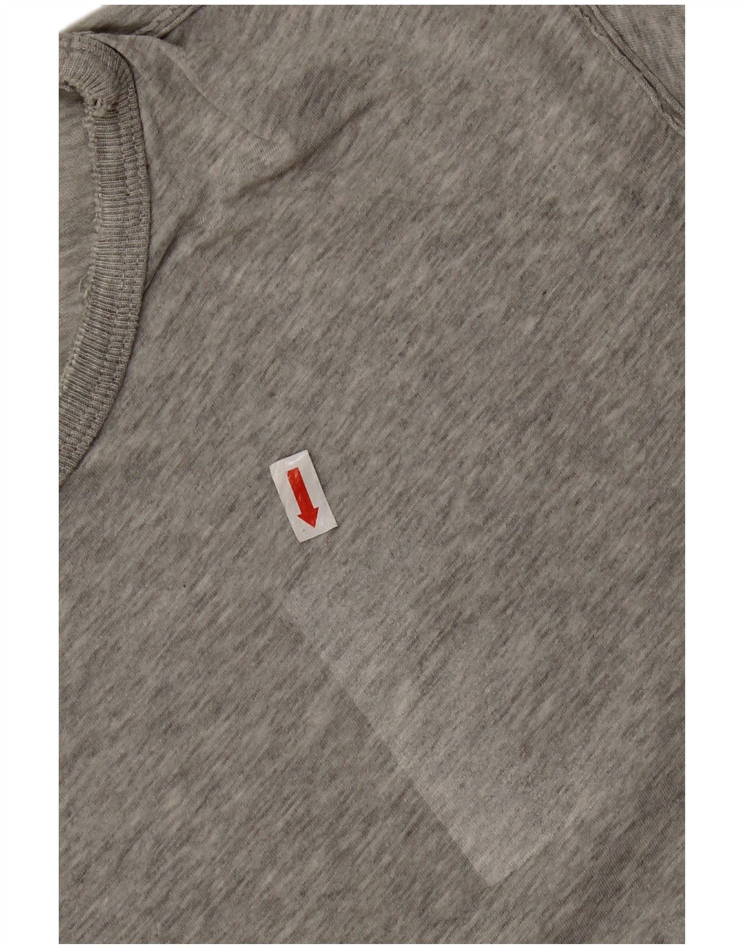 T-shirt grafica da uomo Diesel Top grande grigio chiazzato