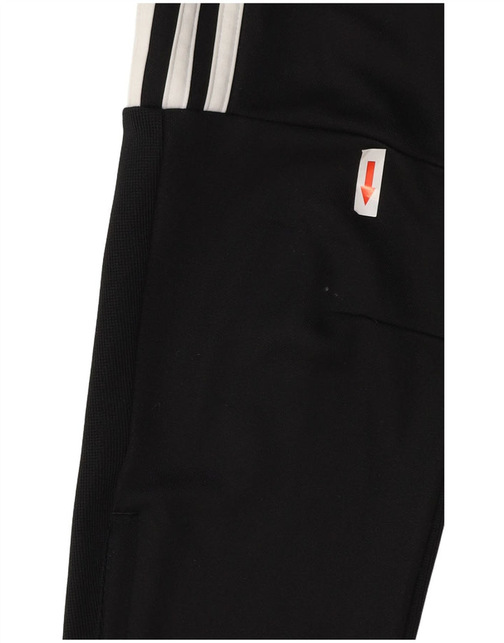 Pantaloni da tuta Adidas Climalite da ragazzo 11-12 anni medio poliestere nero