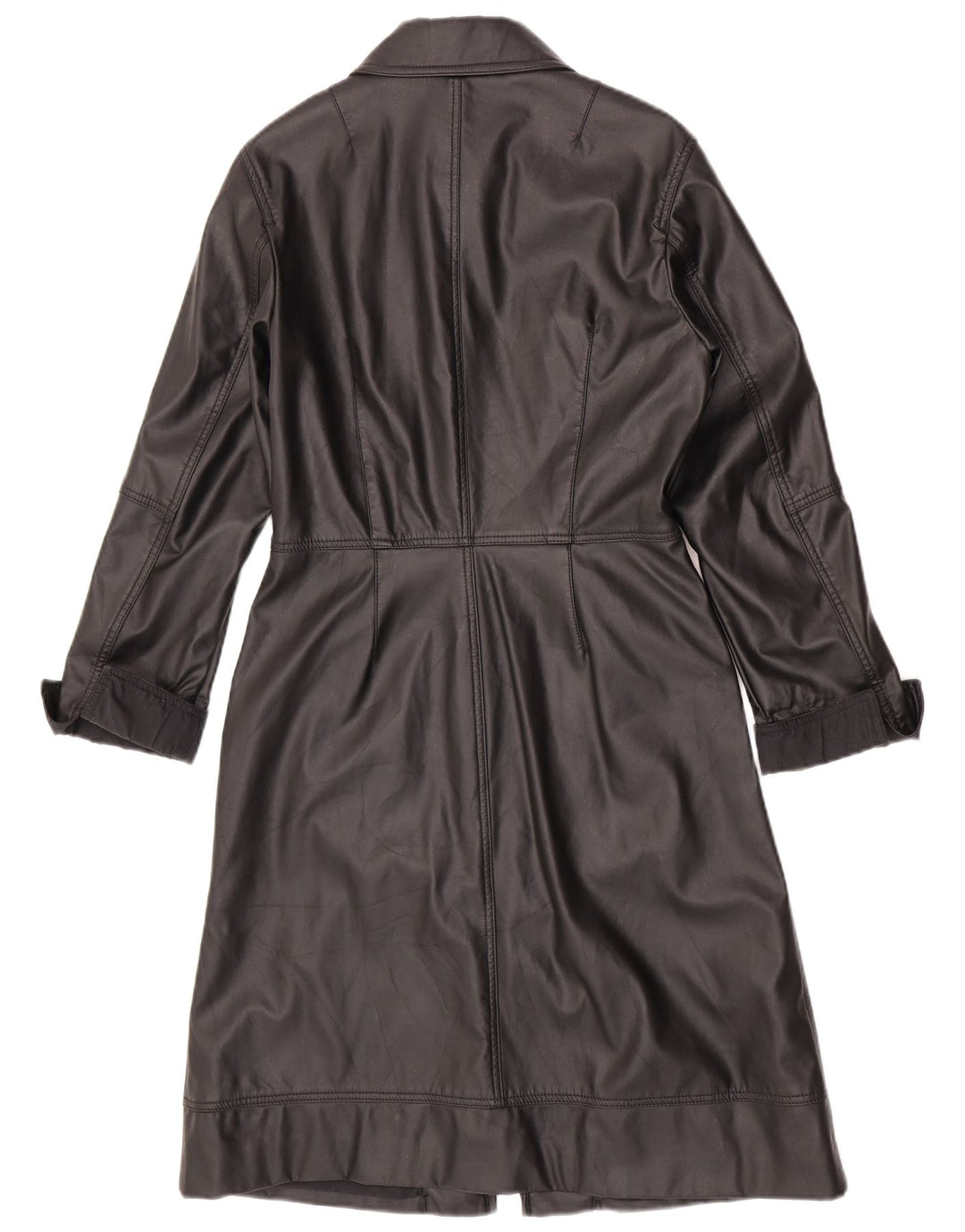Soprabito da donna in ecopelle Gas UK 12 cotone nero medio