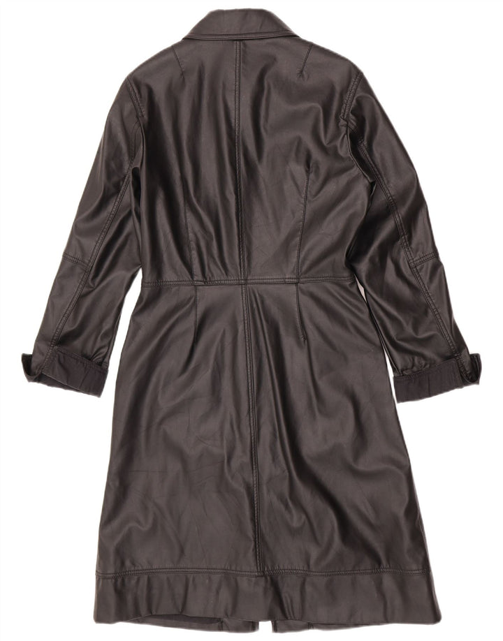 Soprabito da donna in ecopelle Gas UK 12 cotone nero medio