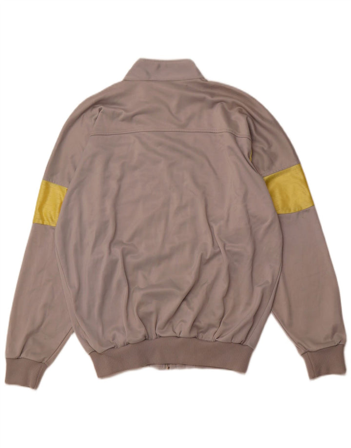 Tuta intera da uomo Puma Large in poliestere color block grigio
