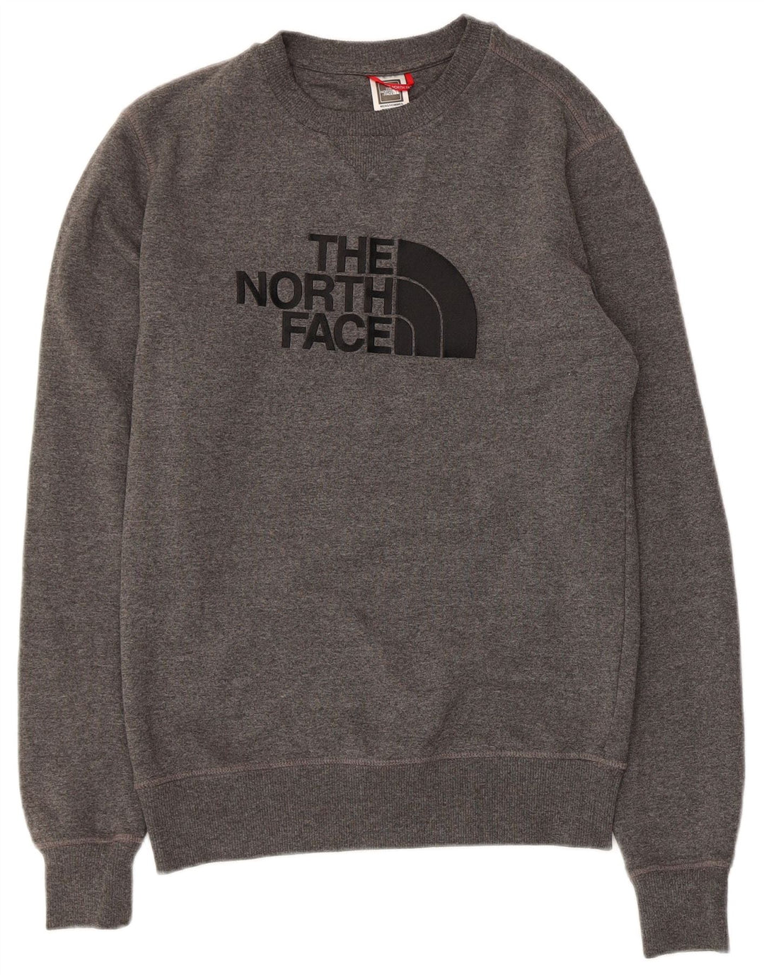 Felpa grafica da uomo The North Face Maglione piccolo cotone grigio