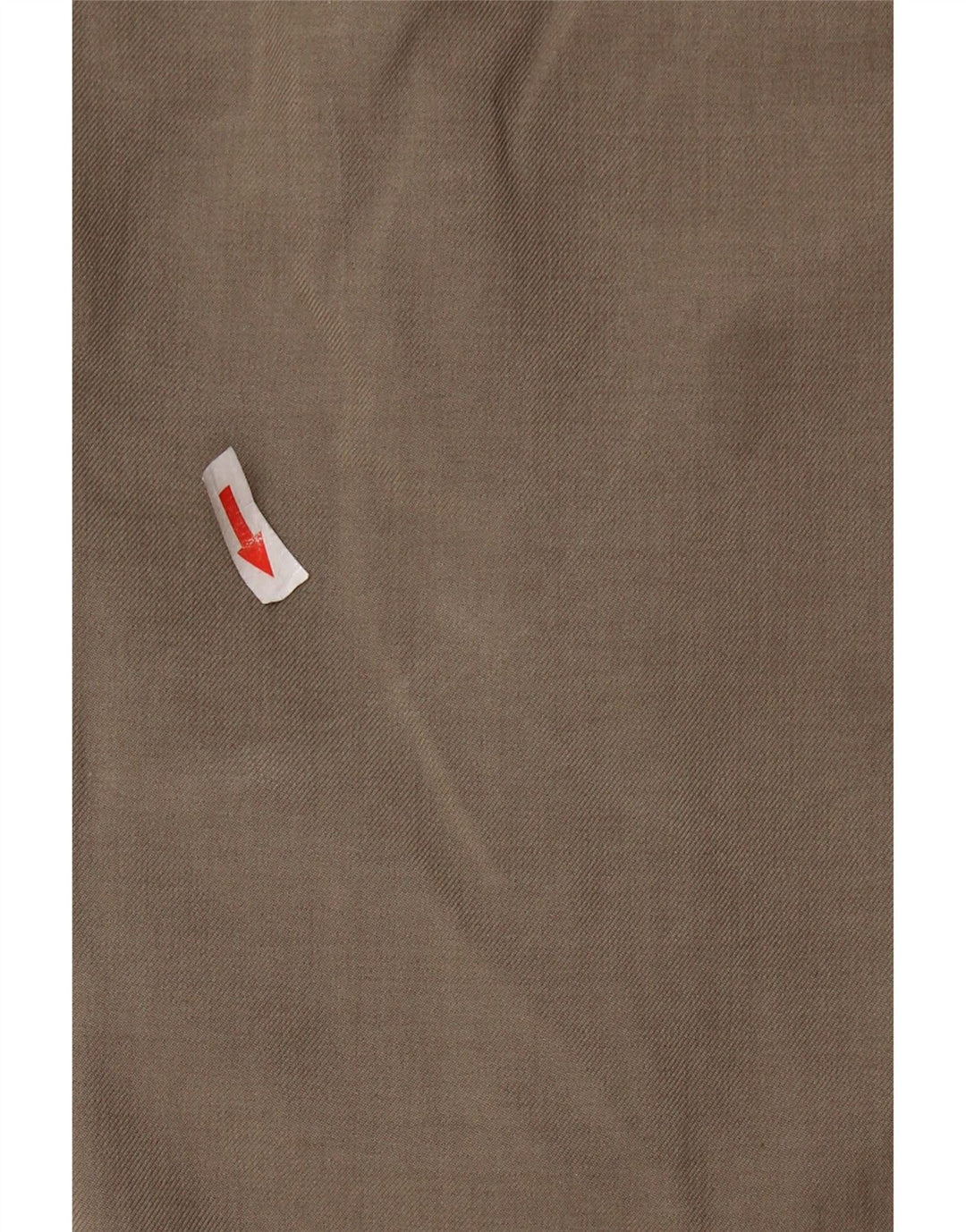 MARKS & SPENCER Pantaloni da abito dritti da uomo W38 L29 Poliestere beige