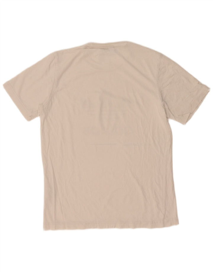 T-shirt grafica da uomo Adidas Top piccola in cotone bianco