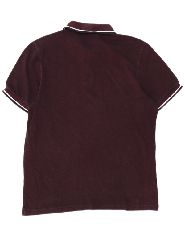 Polo da uomo Fred Perry XL in cotone bordeaux