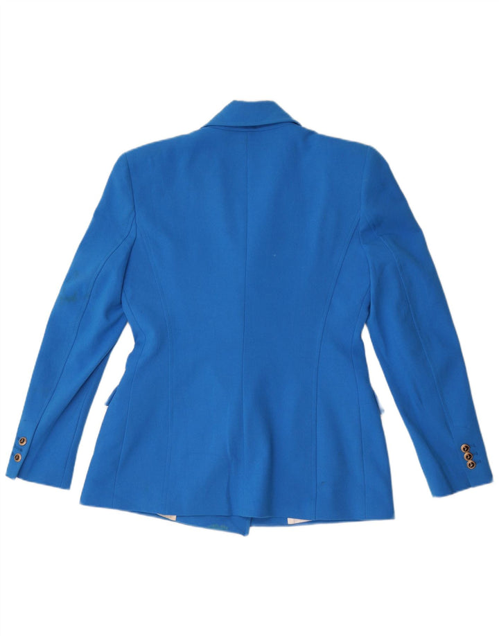 Giacca blazer doppiopetto da donna Zara UK 14 Blu medio