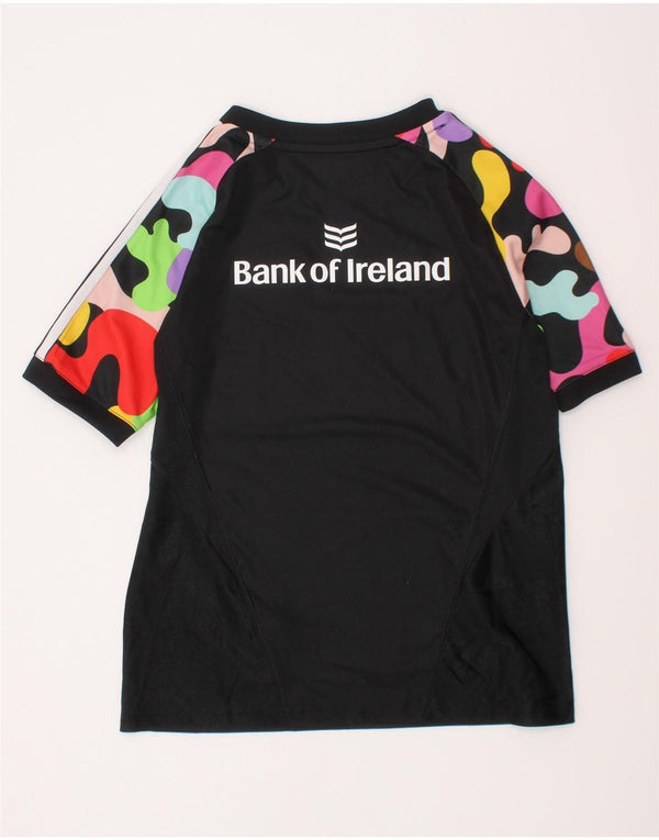 Maglietta grafica Adidas Munster Rugby da ragazzo, 9-10 anni, mimetica nera