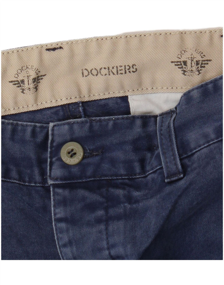 Pantaloni chino dritti da uomo Dockers W34 L28 Blu