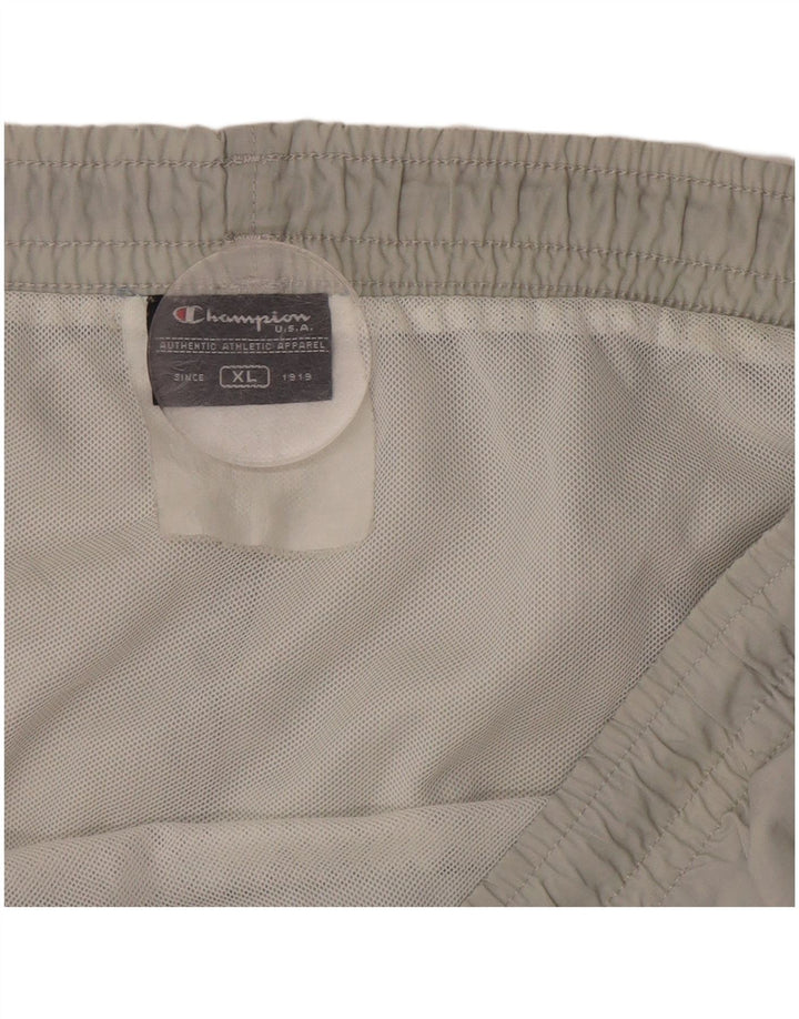 Pantaloncini da bagno da uomo CHAMPION XL grigio color block