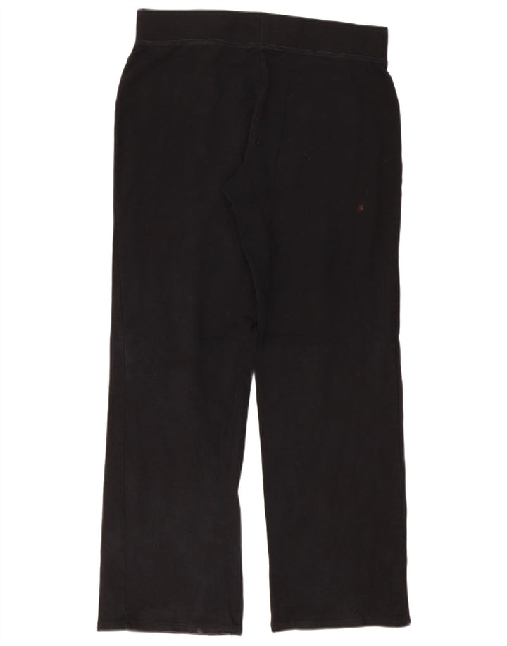 Pantaloni da tuta da donna Marks & Spencer UK 12 medio cotone nero