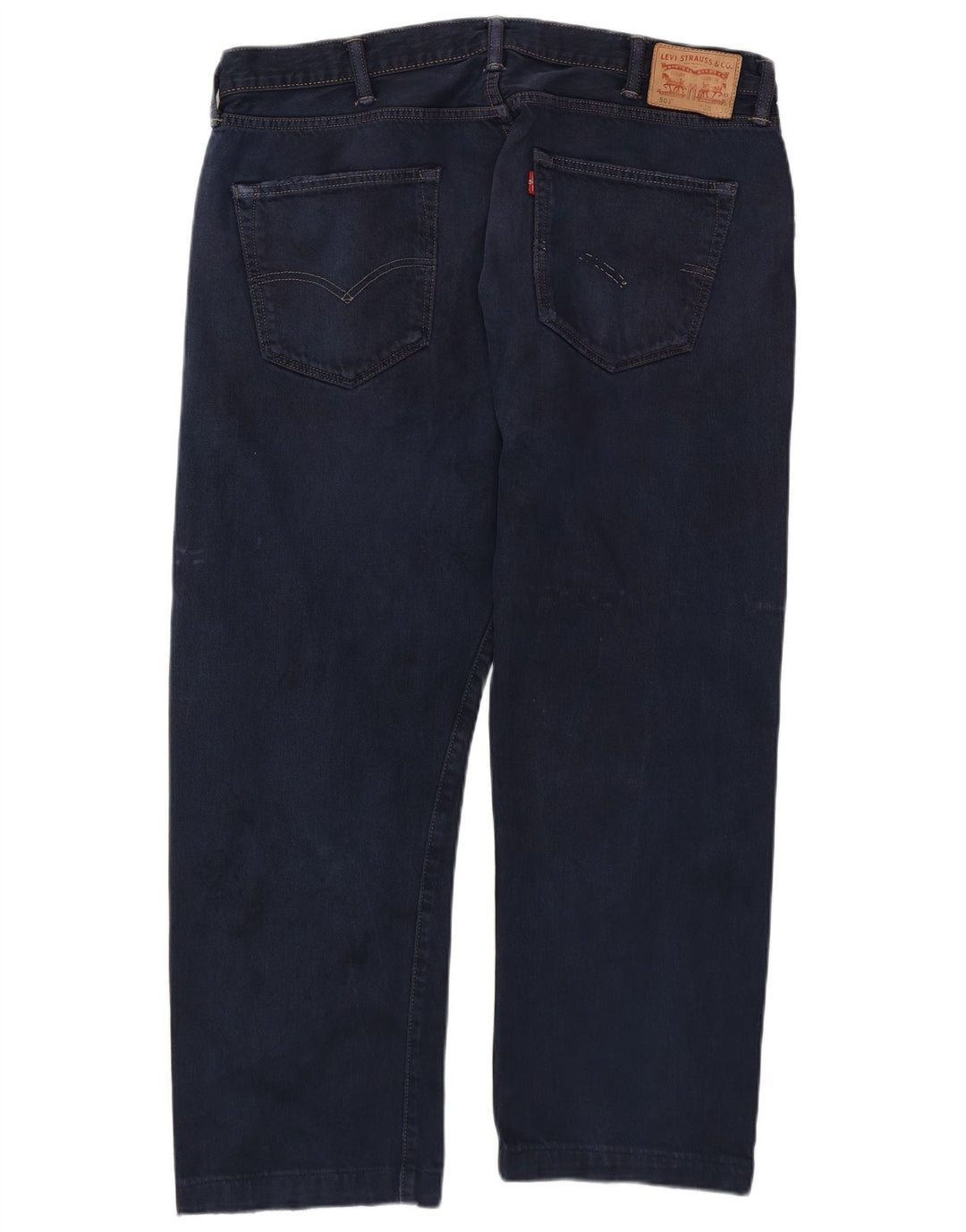 Levi's Uomo 501 Jeans dritti W38 L27 Blu Navy