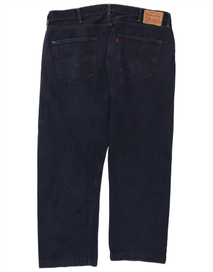 Levi's Uomo 501 Jeans dritti W38 L27 Blu Navy