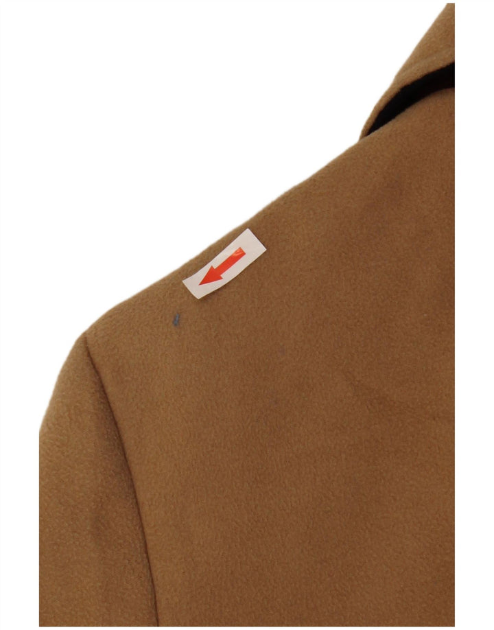 Soprabito aperto da donna Topshop UK 8 piccolo poliestere beige