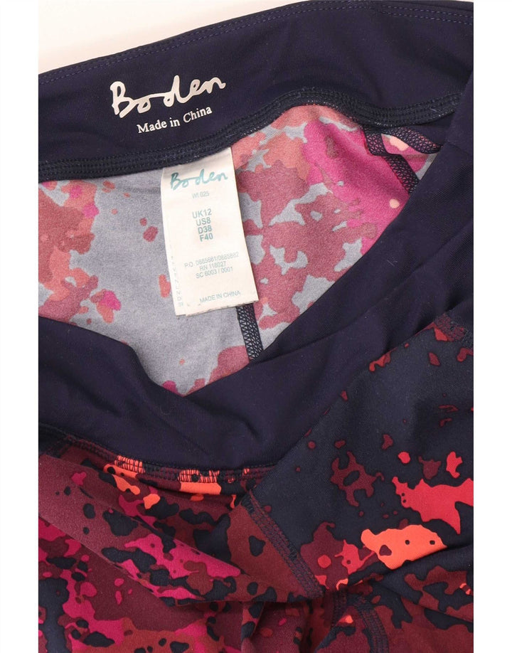 Leggings da donna Boden UK 12 medio multicolore in poliammide