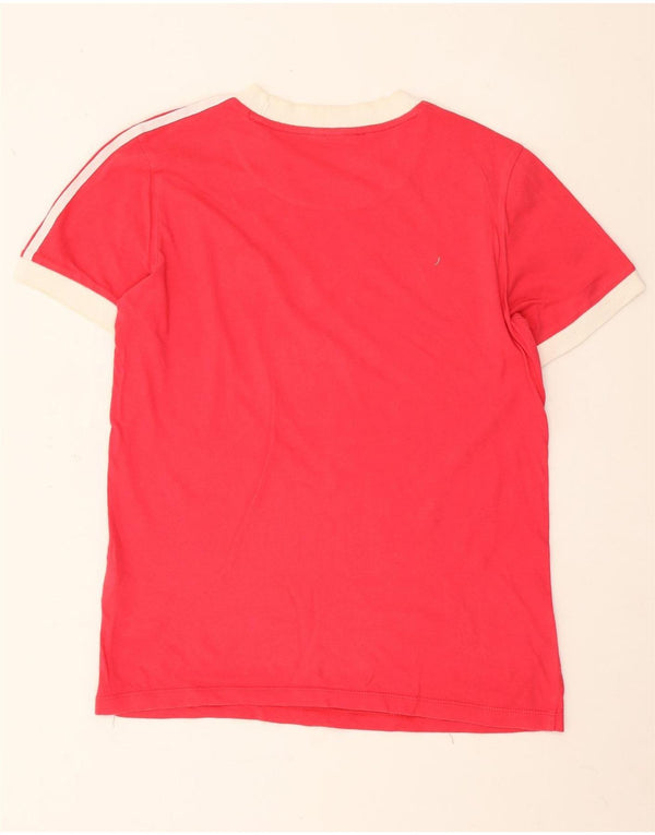 T-shirt da donna Adidas Top UK 10 piccola rossa in cotone