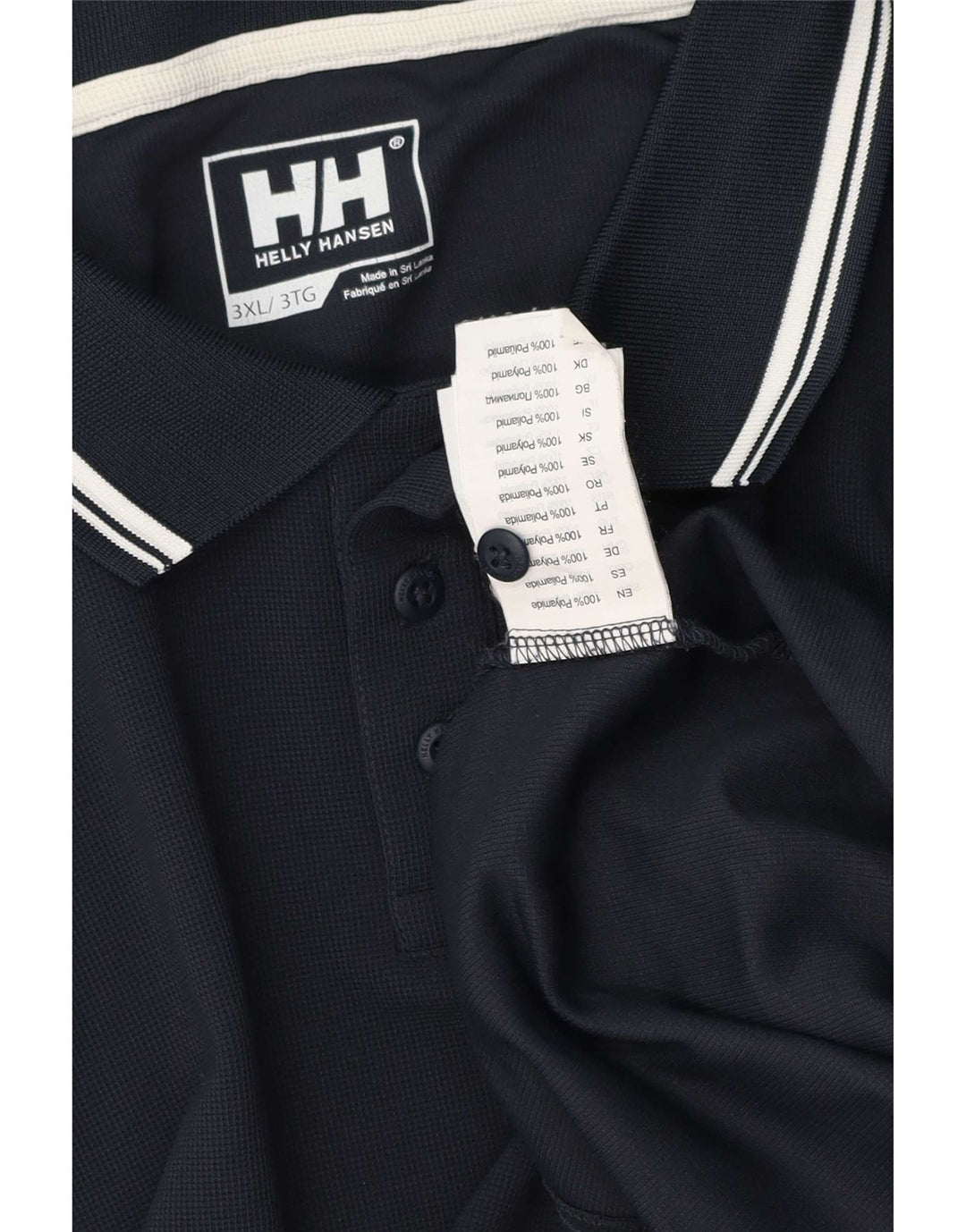 Polo da uomo Helly Hansen 3XL poliestere blu navy