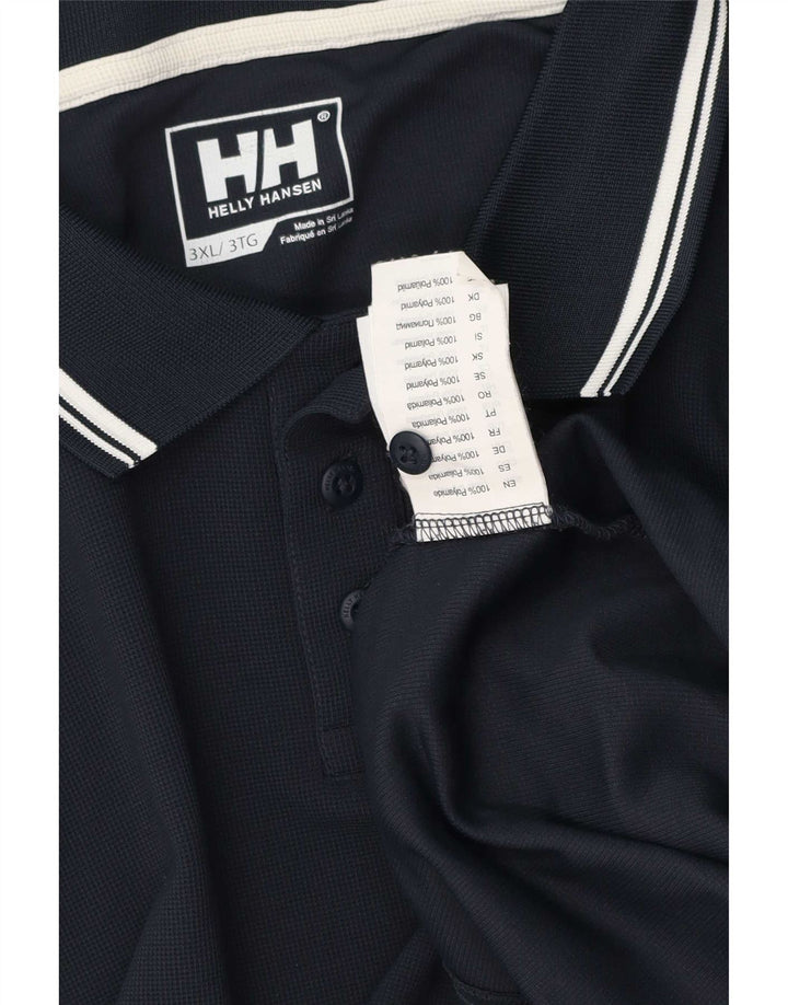Polo da uomo Helly Hansen 3XL poliestere blu navy