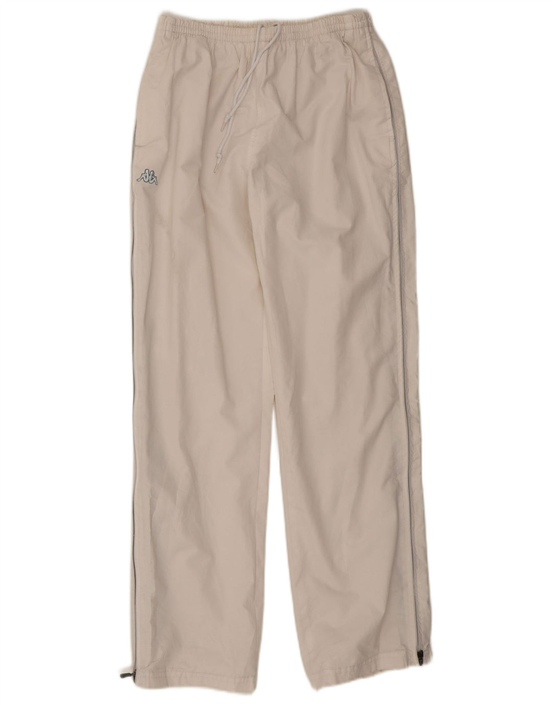 Pantaloni Tuta da Ragazzo Kappa Joggers 15-16 Anni XL Poliestere Bianco
