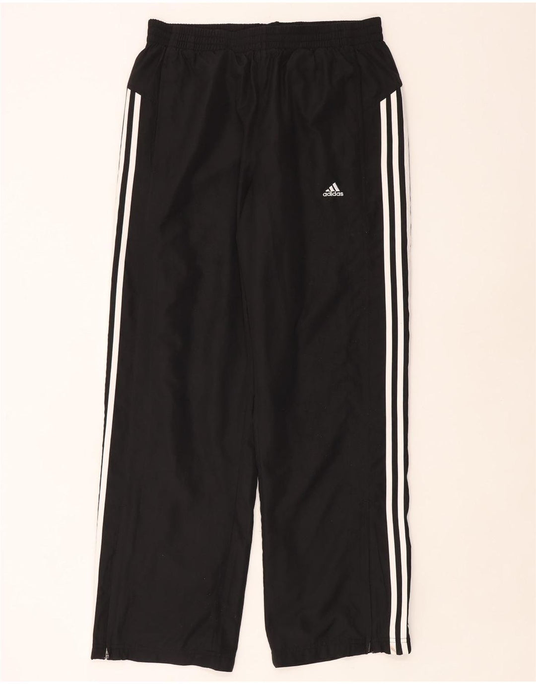 Pantaloni da tuta Adidas Clima 365 da uomo medio poliestere nero