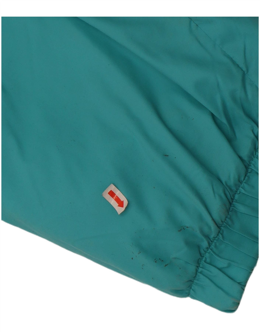 Tuta da sci vintage da uomo vestibilità ampia IT 46 Small Blue Colourblock in poliammide