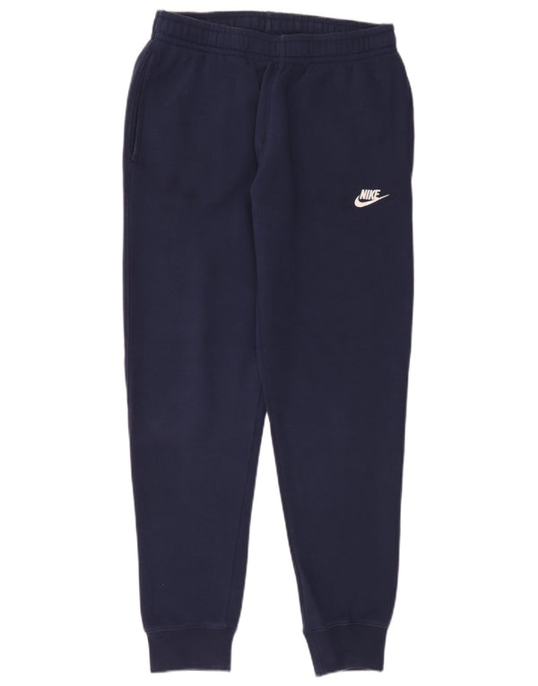 Pantaloni da tuta da uomo Nike Joggers piccoli in cotone blu navy