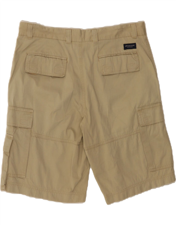 MCGREGOR Mens Cargo Shorts W36 Large Khaki Cotton Vintage McGregor and Second-Hand McGregor from Messina Hembry 