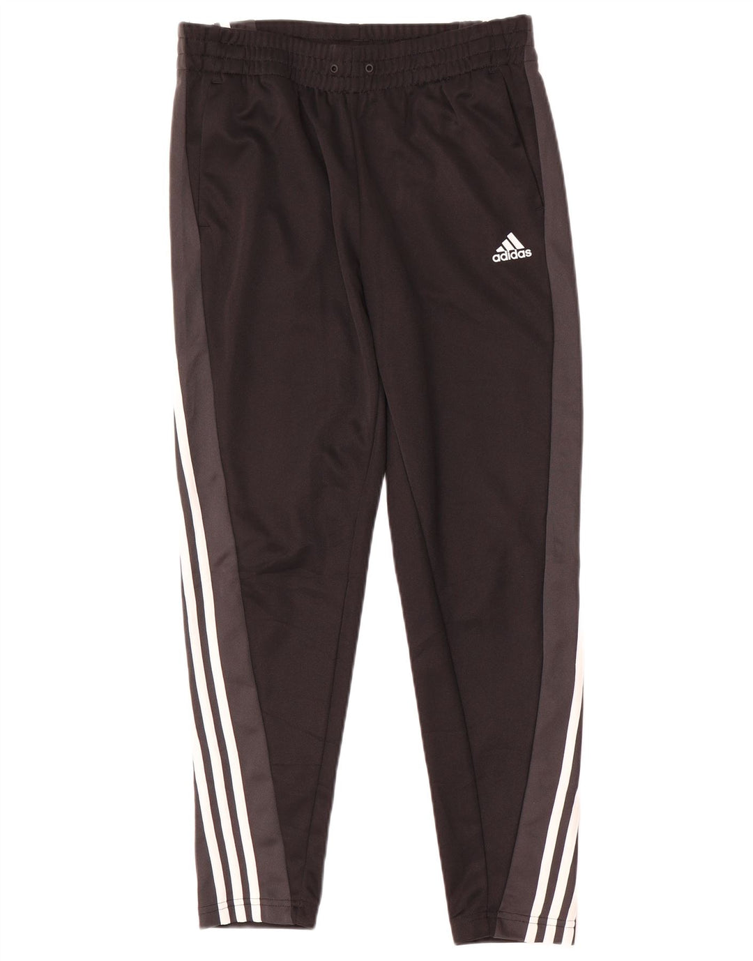 Pantaloni della tuta da donna Adidas UK 12/14 Medium Black Colourblock