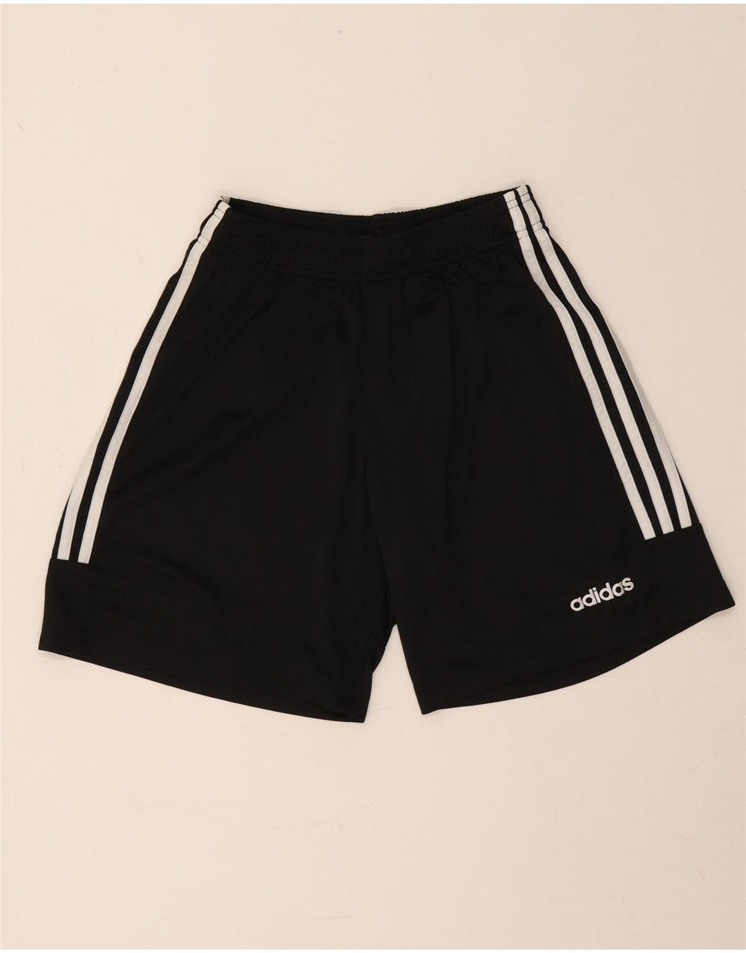 Pantaloncini sportivi Adidas Climalite da donna UK 12 medio poliestere nero